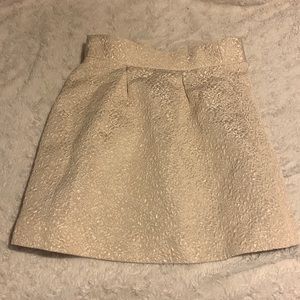 Gold skirt